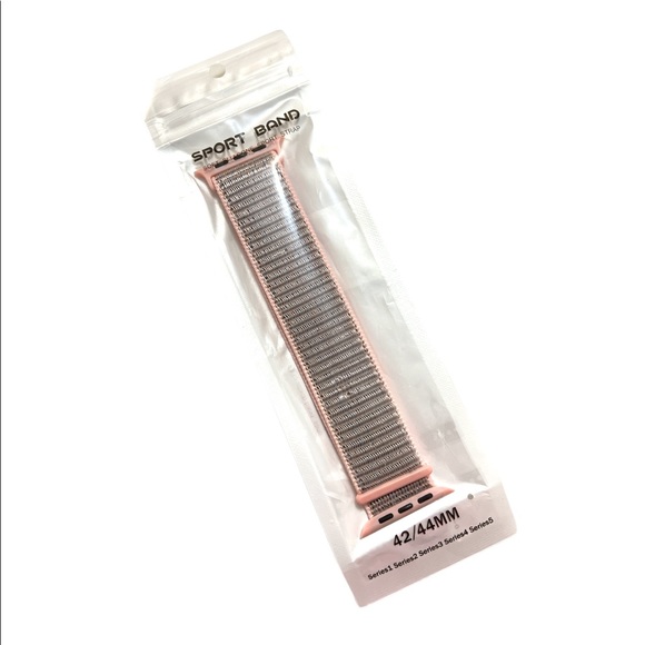 Nylon sport loop color Smokey mauve 42/44 mm - Picture 3 of 5